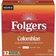 Folgers Colombian Medium Roast Coffee, 128 Keurig K-Cup Pods