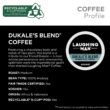 Laughing Man Dukale's Blend Keurig Recyclable K-Cup Coffee Pods, 88 Count (4 Packs of 22) Laughing Man Dukale's Blend Keurig Recyclable K-Cup Coffee Pods, 88 Count (4 Packs of 22)