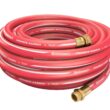 Continental Premium Garden Red Heavy Duty Hot Water Garden Hose, 5/8in Inside Diameter x 50ft Length Continental Premium Garden Red Heavy Duty Hot Water Garden Hose, 5/8in Inside Diameter x 50ft Length