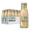 Starbucks Frappuccino Coffee Drink, Vanilla, 13.7 Fl Oz (Pack of 12)