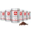 illy Whole Bean Coffee - Perfectly Roasted Whole Coffee Beans – Classico Medium Roast – 8.8 Ounce, 6 Pack (packaging may vary)