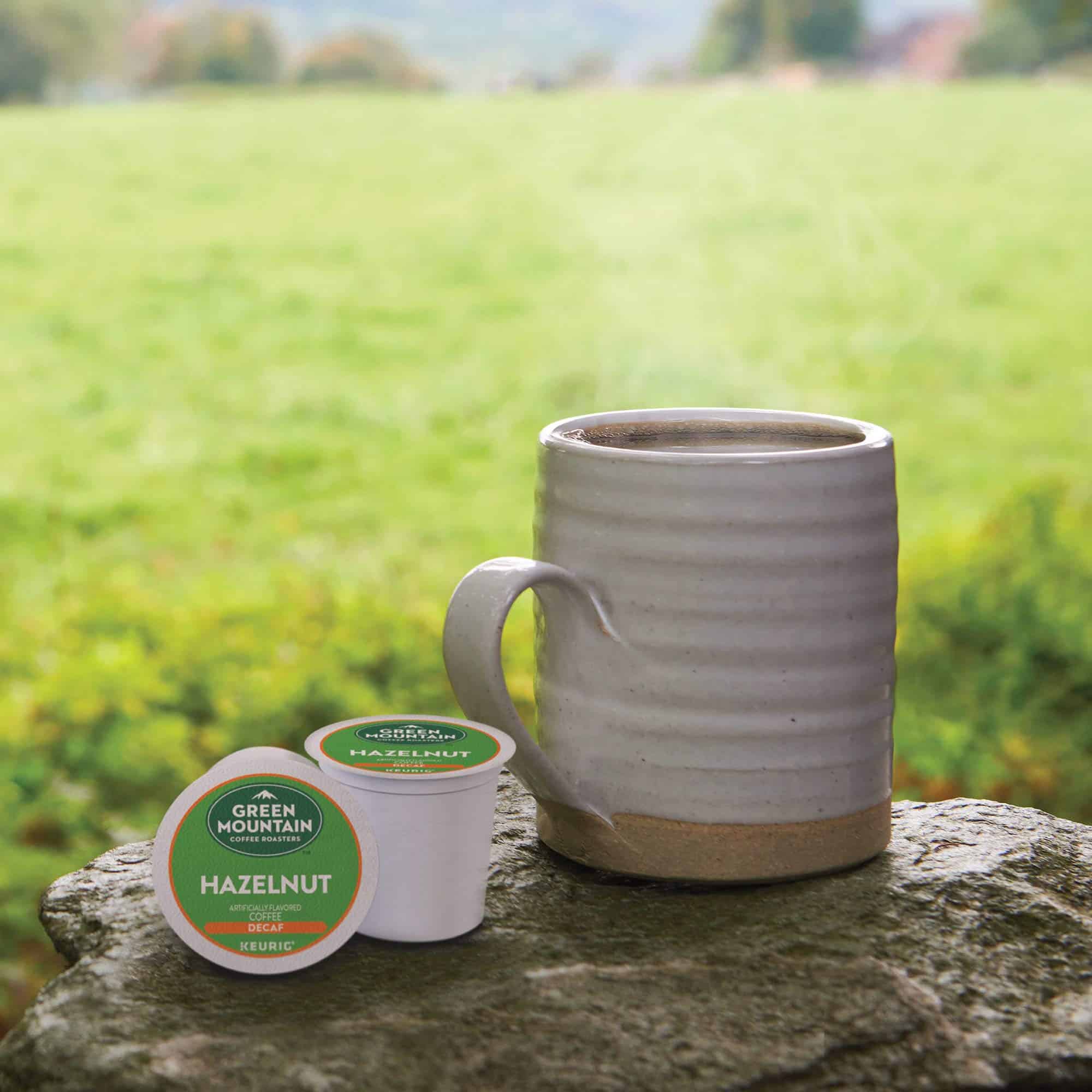 Green Mountain Coffee Roasters Hazelnut Decaf Coffee, Keurig Single-Serve K-Cup pods, Light Roast, 96 Count (4 Packs of 24) Green Mountain Coffee Roasters Hazelnut Decaf Coffee, Keurig Single-Serve K-Cup pods, Light Roast, 96 Count (4 Packs of 24) - Image 6