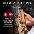 MEATER Plus Wireless Smart Meat Thermometer with Bluetooth, Long Range, Measures Internal & Ambient Temp