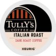 Tully's Coffee Italian Roast, Keurig Single-Serve K-Cup Pods, Dark Roast Coffee, 72 Count (6 Packs of 12) Tully's Coffee Italian Roast, Keurig Single-Serve K-Cup Pods, Dark Roast Coffee, 72 Count (6 Packs of 12)