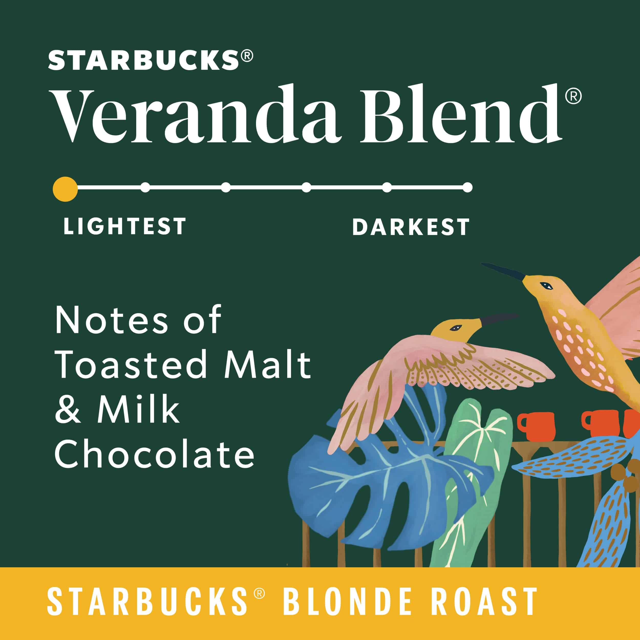 Starbucks K-Cup Coffee Pods, Starbucks Blonde Roast Coffee, Veranda Blend for Keurig Brewers, 4 boxes (96 pods total) Starbucks K-Cup Coffee Pods, Starbucks Blonde Roast Coffee, Veranda Blend for Keurig Brewers, 4 boxes (96 pods total) - Image 7