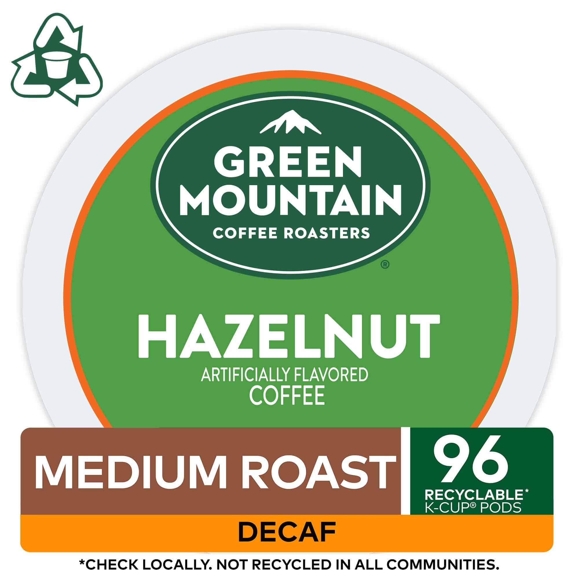 Green Mountain Coffee Roasters Hazelnut Decaf Coffee, Keurig Single-Serve K-Cup pods, Light Roast, 96 Count (4 Packs of 24) Green Mountain Coffee Roasters Hazelnut Decaf Coffee, Keurig Single-Serve K-Cup pods, Light Roast, 96 Count (4 Packs of 24) - Image 11