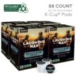 Laughing Man Dukale's Blend Keurig Recyclable K-Cup Coffee Pods, 88 Count (4 Packs of 22) Laughing Man Dukale's Blend Keurig Recyclable K-Cup Coffee Pods, 88 Count (4 Packs of 22)