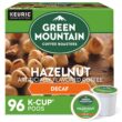 Green Mountain Coffee Roasters Hazelnut Decaf Coffee, Keurig Single-Serve K-Cup pods, Light Roast, 96 Count (4 Packs of 24)