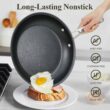 Chef Power Hard Anodized Nonstick Cookware Sets 10 Piece, Kitchen Induction Cooking Sets, Dishwasher Safe