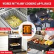 ThermoPro TP930 650FT Wireless Meat Thermometer, Bluetooth Meat Thermometer with 4 Color-Coded Meat Probes