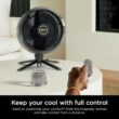 Shark FA222 FlexBreeze Pedestal & Tabletop, Indoor & Outdoor, Portable, Oscillating Fan