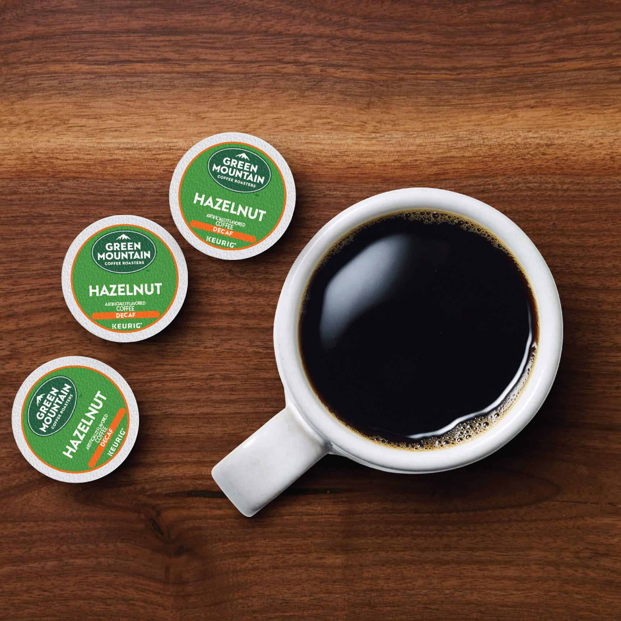 Green Mountain Coffee Roasters Hazelnut Decaf Coffee, Keurig Single-Serve K-Cup pods, Light Roast, 96 Count (4 Packs of 24) Green Mountain Coffee Roasters Hazelnut Decaf Coffee, Keurig Single-Serve K-Cup pods, Light Roast, 96 Count (4 Packs of 24) - Image 7