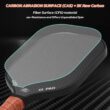 CZRR Pickleball Paddle, USA Pickleball Approved, 3K Raw Carbon Fiber Surface (CFS) High Grit & Spin, 16MM-1PC