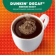 Dunkin' Decaf Medium Roast Coffee, 60 Keurig K-Cup Pods