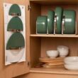 Caraway Nonstick Ceramic Cookware Set (12 Piece) Pots, Pans, 3 Lids and Kitchen Storage - Cream