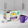 Newman's Own Organics French Roast Keurig Single-Serve K-Cup Pods, Dark Roast Coffee, 72 Count (6 Packs of 12)