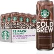 Starbucks Cold Brew Coffee, Chocolate Cream, 11 fl oz Cans (12 Pack), Premium Coffee Drink, Iced Coffee