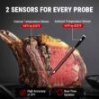 ThermoPro Twin TempSpike Wireless Meat Thermometer with 2 Meat Probes, 500FT Bluetooth Meat Thermometer
