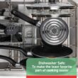 T-fal Initiatives Nonstick Cookware Set 18 Piece, Oven Broiler Safe 350F, Dishwasher Safe, Red