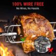ThermoPro TempSpike 500FT Wireless Meat Thermometer, Bluetooth Meat Thermometer Wireless for Turkey Beef Lamb