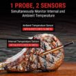 ThermoPro TempSpike 500FT Wireless Meat Thermometer, Bluetooth Meat Thermometer Wireless for Turkey Beef Lamb