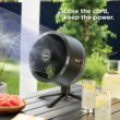 Shark FA222 FlexBreeze Pedestal & Tabletop, Indoor & Outdoor, Portable, Oscillating Fan