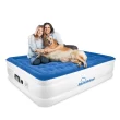 SoundAsleep Dream Series Air Mattress with ComfortCoil Technology & Internal Built In High Capacity Pump - Queen Size