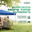 Caravan Canopy V Series 2 Pro 10' x 10' Entry Level Straight Leg Canopy, Blue