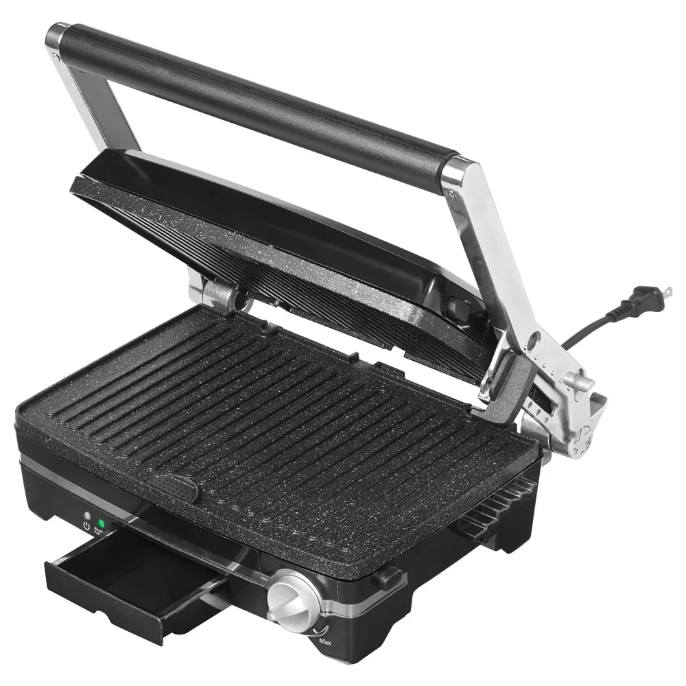 Starfrit The Rock 1500-Watt Panini Maker with Reversible Plates Starfrit The Rock 1500-Watt Panini Maker with Reversible Plates - Image 4