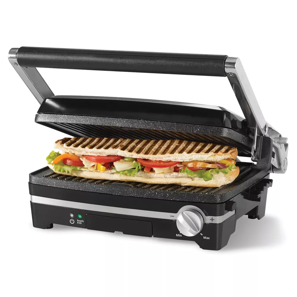Starfrit The Rock 1500-Watt Panini Maker with Reversible Plates Starfrit The Rock 1500-Watt Panini Maker with Reversible Plates - Image 3