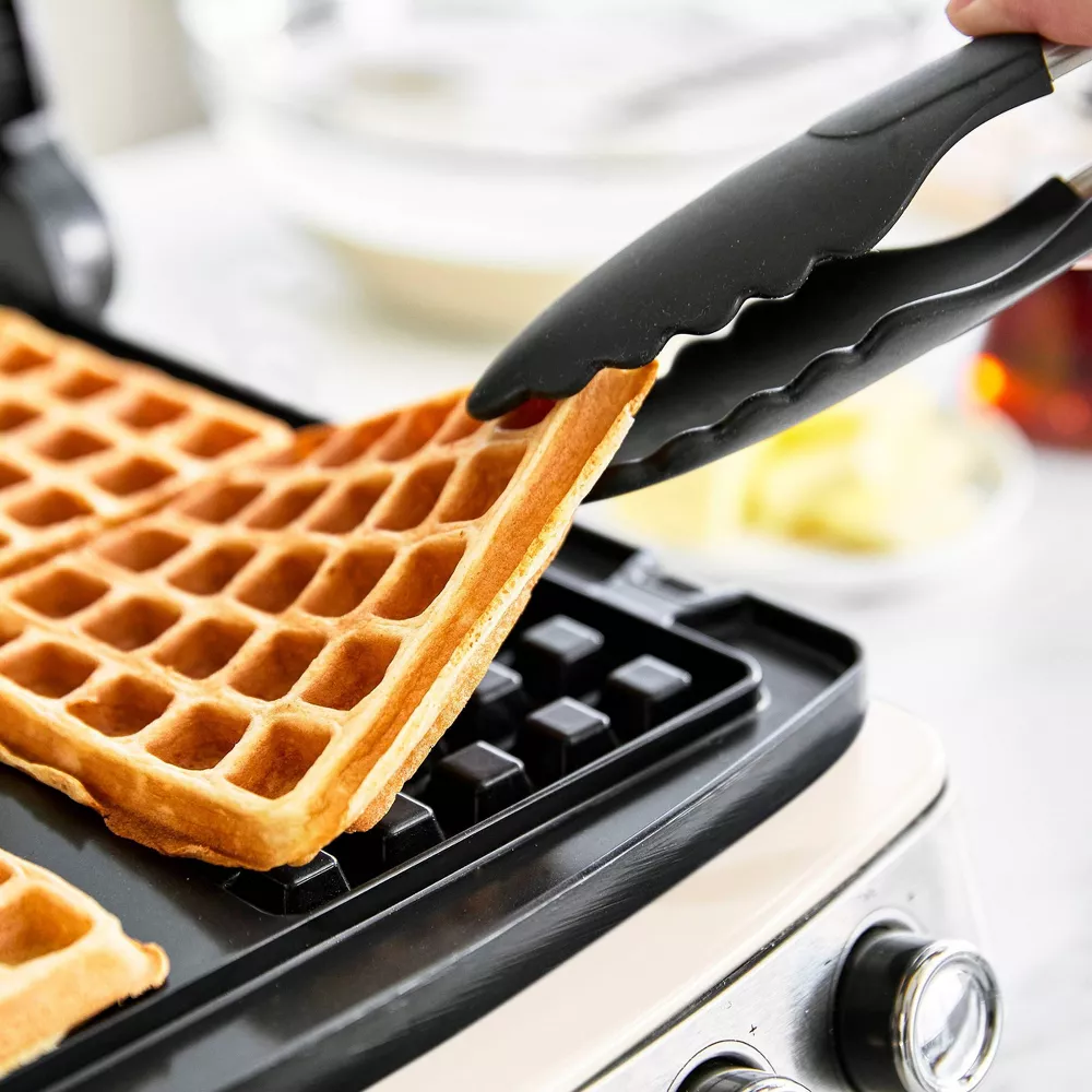 GreenPan Elite Ceramic Nonstick 4-Square Waffle Maker GreenPan Elite Ceramic Nonstick 4-Square Waffle Maker - Image 4