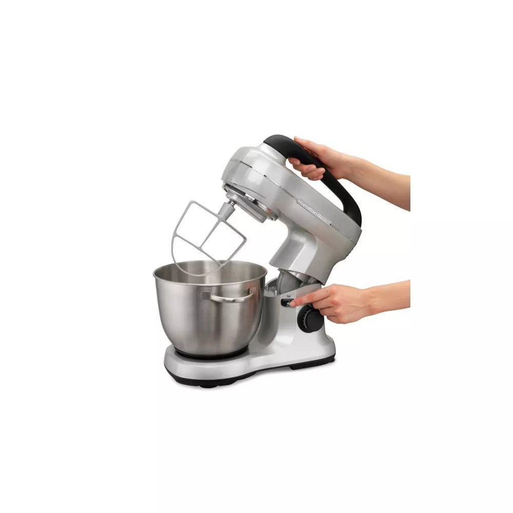 Hamilton Beach 63392 7 Speed Stand Mixer - Silver Hamilton Beach 63392 7 Speed Stand Mixer - Silver - Image 4