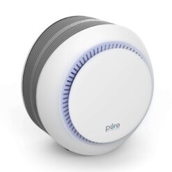 Pure Enrichment PureZone Halo Medium Room Air Purifier with 2 Stage Filtration - Graphite