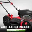PowerSmart Gas Lawn Mower, 21 inches 144cc 2-in-1 Walk-Behind , Side Discharge Push Lawn Mower