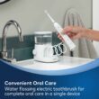 Waterpik Sonic-Fusion 2.0 Flossing Toothbrush, Electric Toothbrush & Water Flosser Combo, White