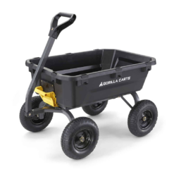 Gorilla Carts Poly Dump Cart 1200 lb. cap.