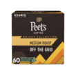 Peet's Coffee, Medium Roast K-Cup Coffee Pods for Keurig Coffee Machines - Off The Grid, 60 Count (6 Boxes of 10 K-Cup Pods)