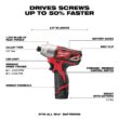Milwaukee 2462-22 M12 12V Lithium-Ion Cordless 1/4 in. Impact Driver Kit W/(2) 1.5Ah Batteries, Charger & Case Milwaukee 2462-22 M12 12V Lithium-Ion Cordless 1/4 in. Impact Driver Kit W/(2) 1.5Ah Batteries, Charger & Case