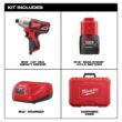 Milwaukee 2462-22 M12 12V Lithium-Ion Cordless 1/4 in. Impact Driver Kit W/(2) 1.5Ah Batteries, Charger & Case Milwaukee 2462-22 M12 12V Lithium-Ion Cordless 1/4 in. Impact Driver Kit W/(2) 1.5Ah Batteries, Charger & Case