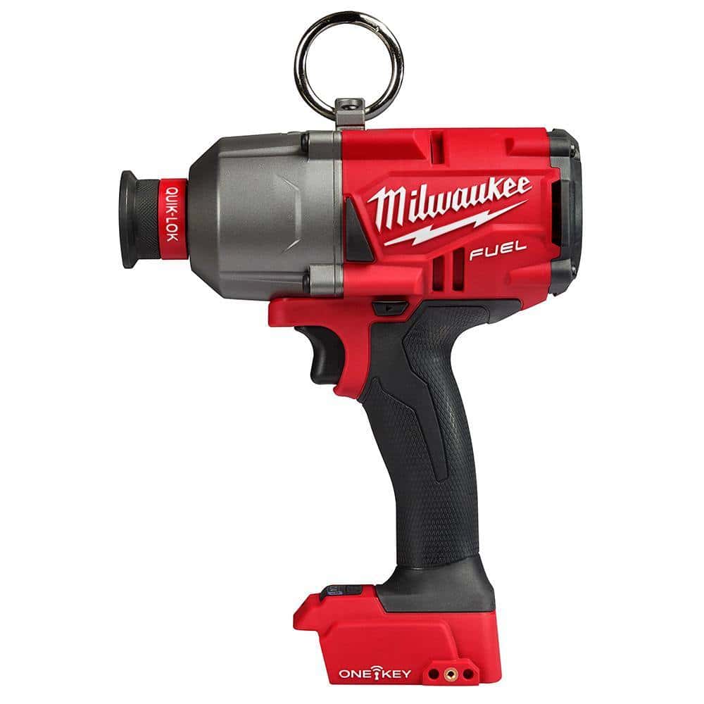 Milwaukee 2865-20 M18 FUEL ONE-KEY 18V Lithium-Ion Brushless Cordless 7/16 in. High Torque Impact Wrench (Tool-Only) Milwaukee 2865-20 M18 FUEL ONE-KEY 18V Lithium-Ion Brushless Cordless 7/16 in. High Torque Impact Wrench (Tool-Only)