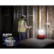 Milwaukee 2144-20-2846-20 M18 18-Volt 2200 Lumens Cordless Radius LED Compact Site Light with Flood Mode and M18 Compact Inverter