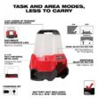 Milwaukee 2144-20-2846-20 M18 18-Volt 2200 Lumens Cordless Radius LED Compact Site Light with Flood Mode and M18 Compact Inverter