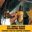 DeWalt DCK241C2 20V MAX Cordless Brushed 2 Tool Compact Drill and Impact Driver Kit