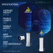 JOOLA Ben John's Hyperion CAS 16 mm Pro Pickleball Paddle, Blue