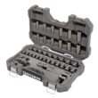Craftsman OVERDRIVE 3/8 in. drive Metric/SAE 6 Point Mechanic's Tool Set 49 pc