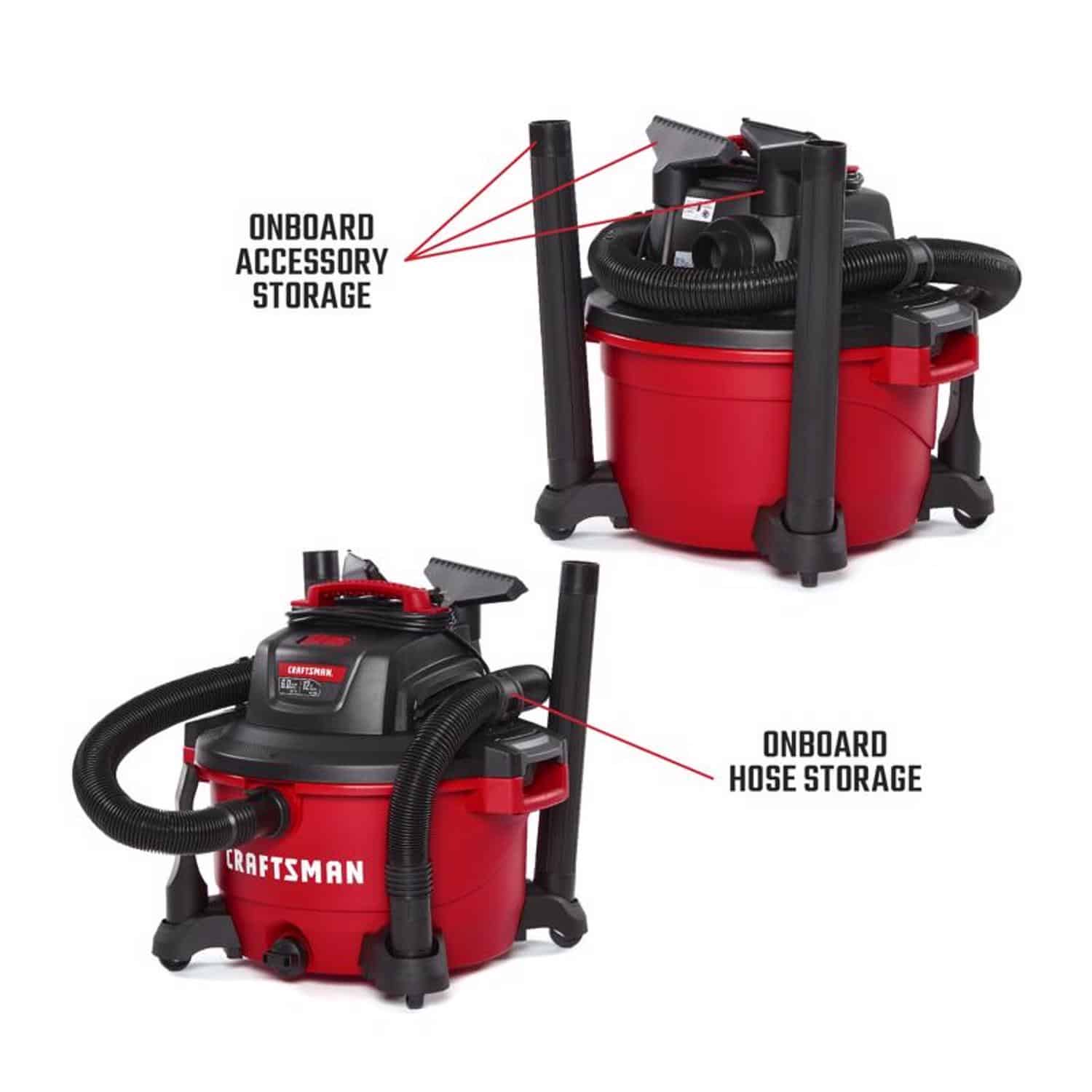 Craftsman 12 gal Corded Wet/Dry Vacuum 10.5 amps 120 V 6 HP Craftsman 12 gal Corded Wet/Dry Vacuum 10.5 amps 120 V 6 HP - Image 8