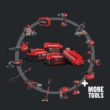 Craftsman V20 1/2 in. Cordless Brushless Impact Wrench w/Hog Ring Kit (Battery & Charger)