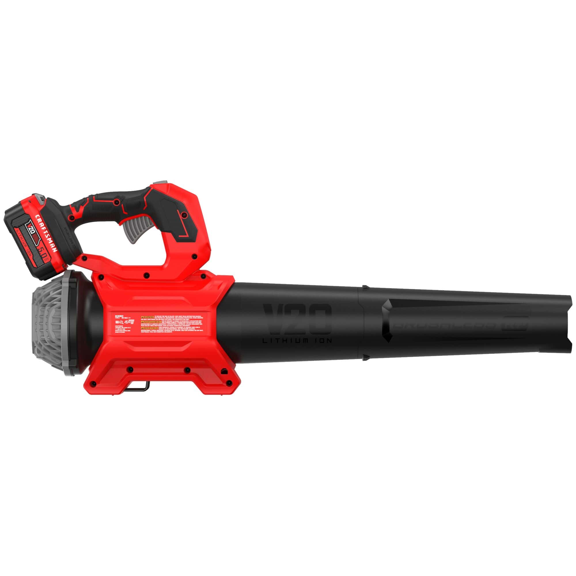 CRAFTSMAN CMCBL730P1 V20 Brushless RP 20-volt Max 410-CFM 110-MPH Battery Handheld Leaf Blower 5 Ah (Battery and Charger Included) CRAFTSMAN CMCBL730P1 V20 Brushless RP 20-volt Max 410-CFM 110-MPH Battery Handheld Leaf Blower 5 Ah (Battery and Charger Included) - Image 3