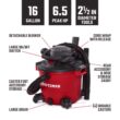 Craftsman CMXEVBE17607 16 gal Corded Wet/Dry Vacuum with Blower 12 amps 120 V 6.5 HP