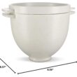 KitchenAid Bread Bowl with Baking Lid, 5 Quart